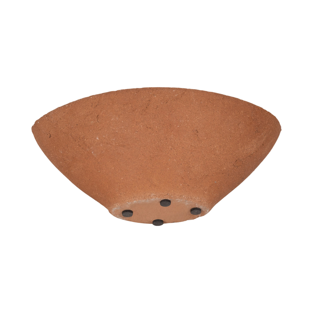 10" Tapered Terracotta Bowl, Natural