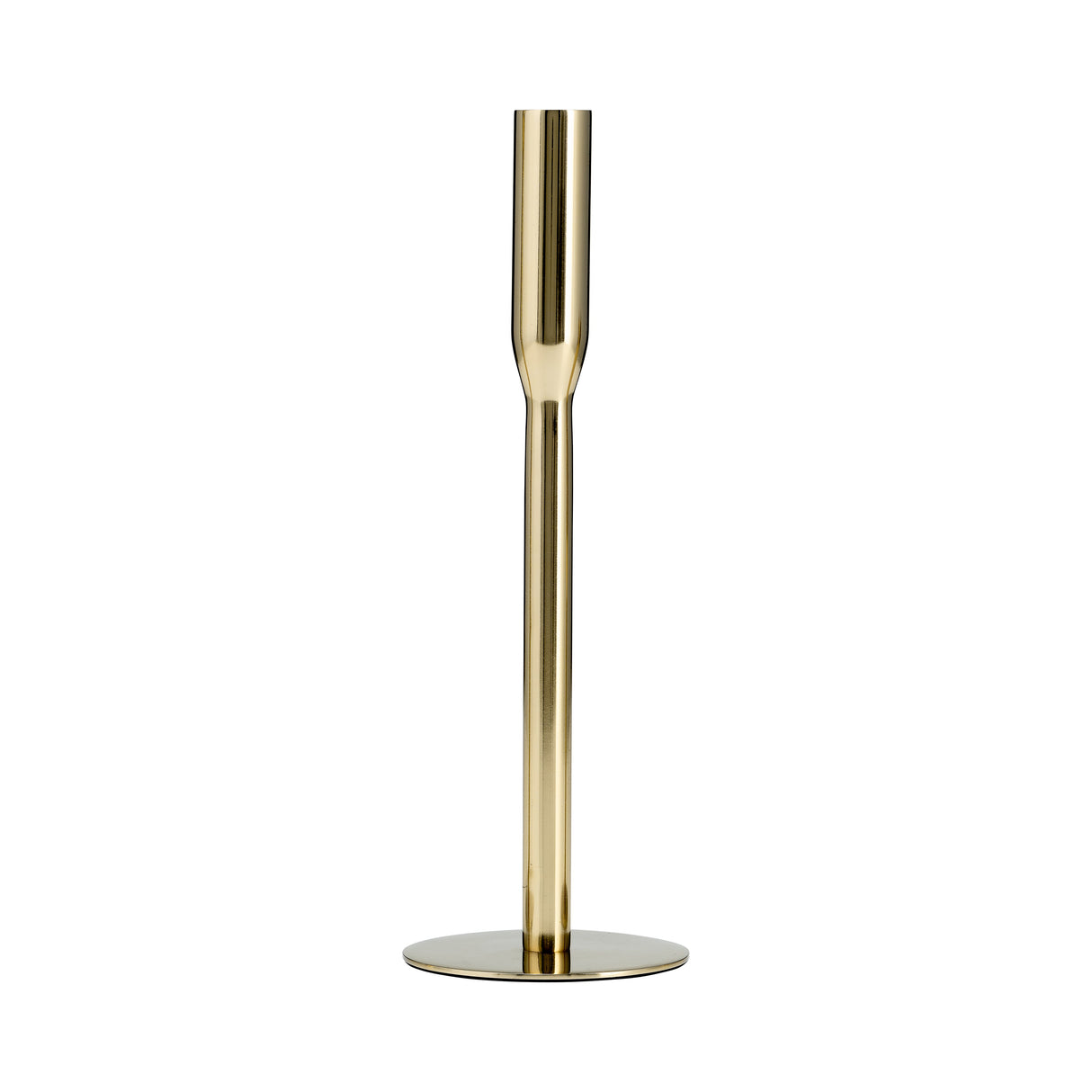 Metal, 14"H Taper Candle Holder, Gold