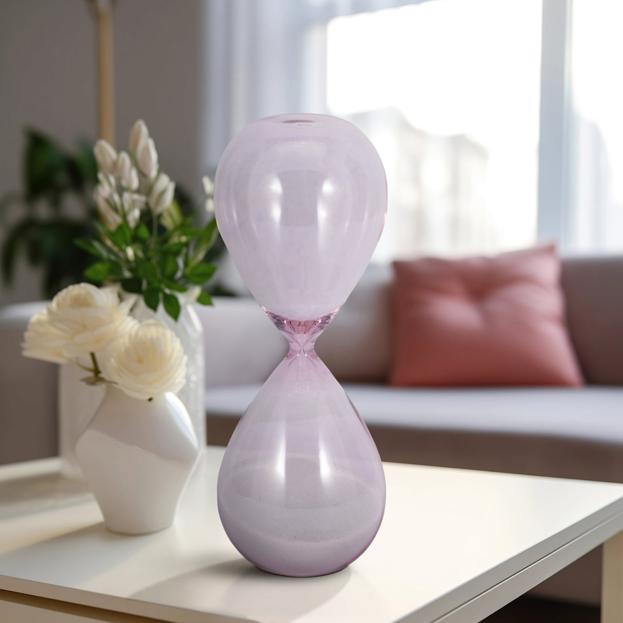 12" Hayley Small Pink Hourglass