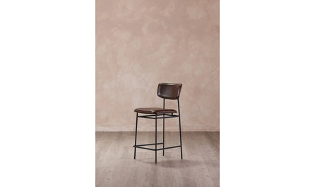 Sailor Counter Stool Dark Brown