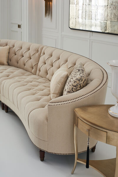 Classic Elegance - Beige Sofa Set 2