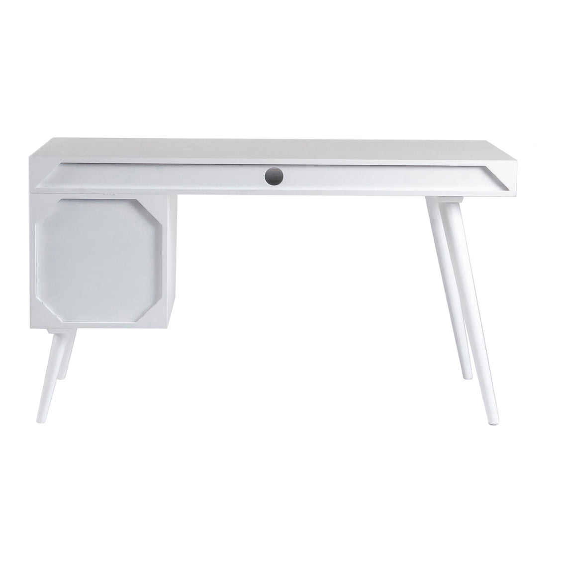 O2 Desk White