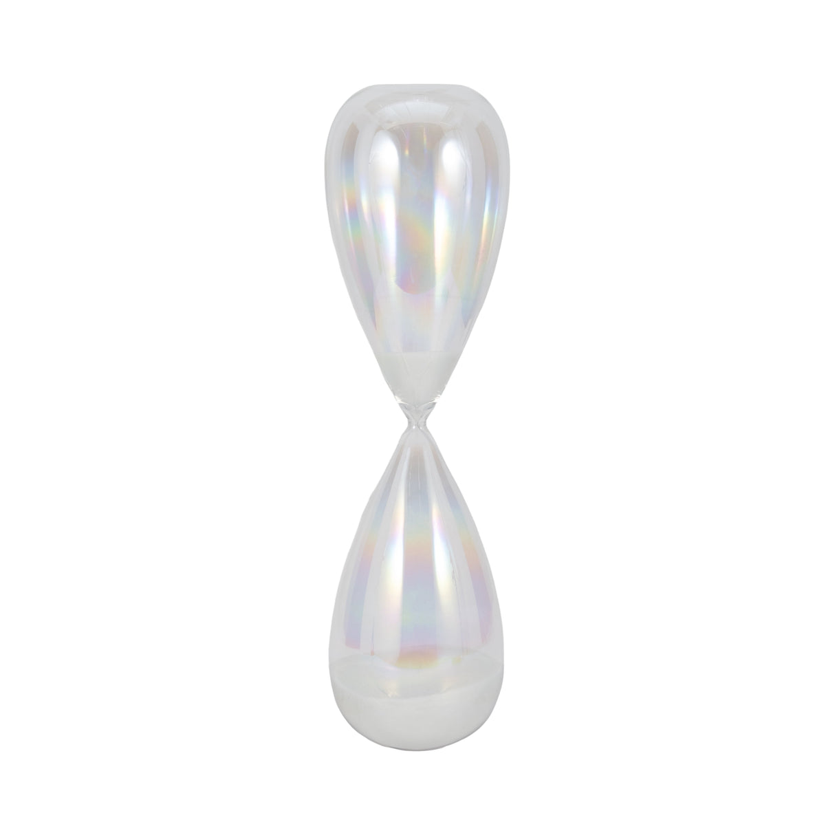 23" Cassandra Large Irridescent Hourglass