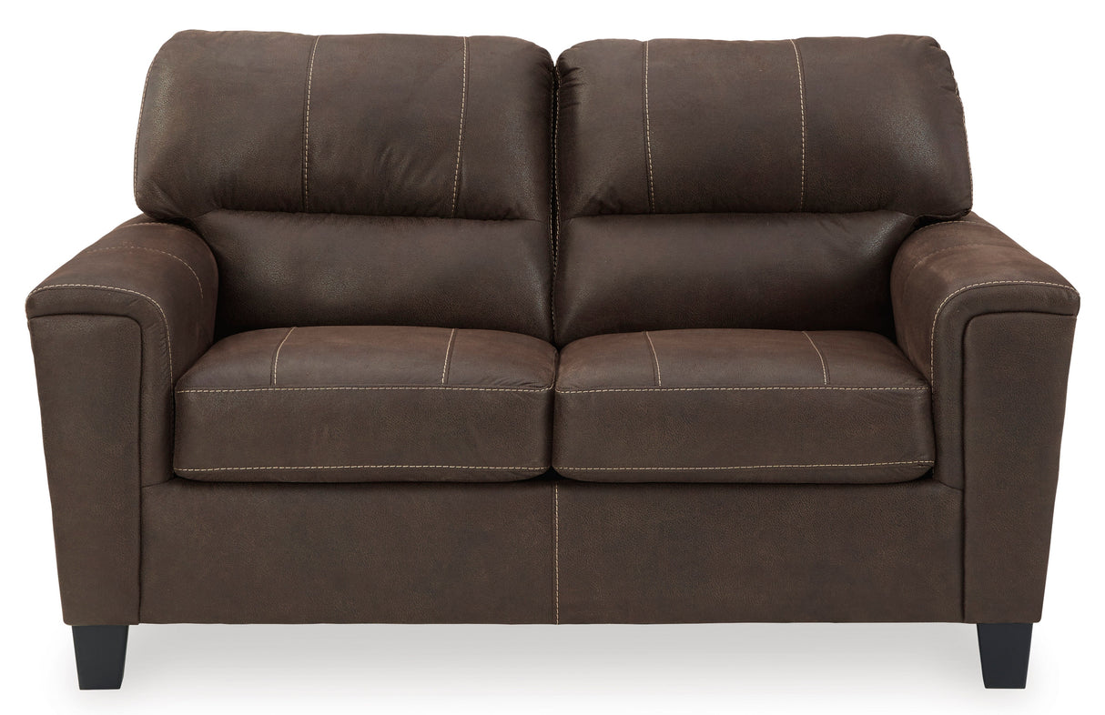 Navi Brown Sofa Set