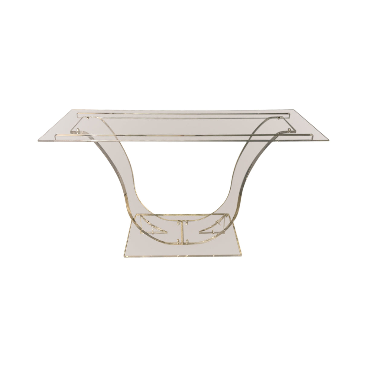 47" Dorsey Acrylic Console Table