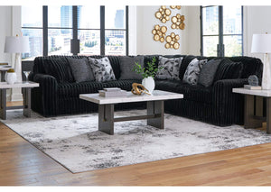 Midnight-Madness 3-Piece Sectional