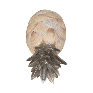 12" Seashell Pineapple, Multi