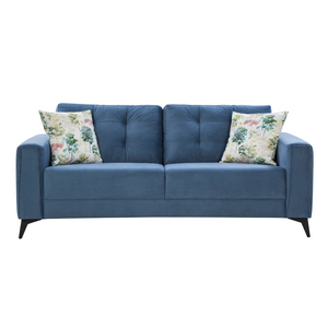 Brandon Beloved Dark Blue Sofa (197cm)