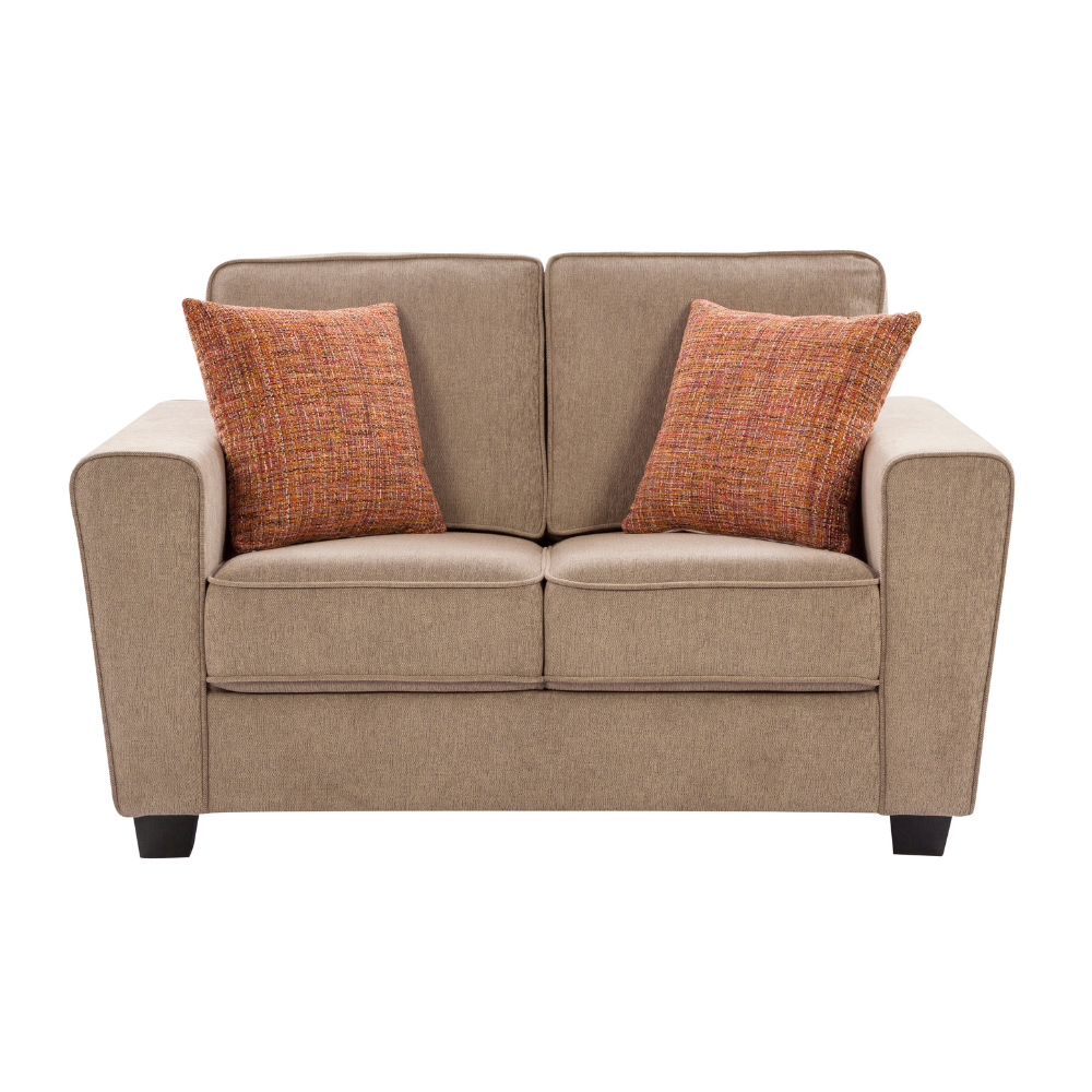 Fernley Friendly Caramel Sofa Set