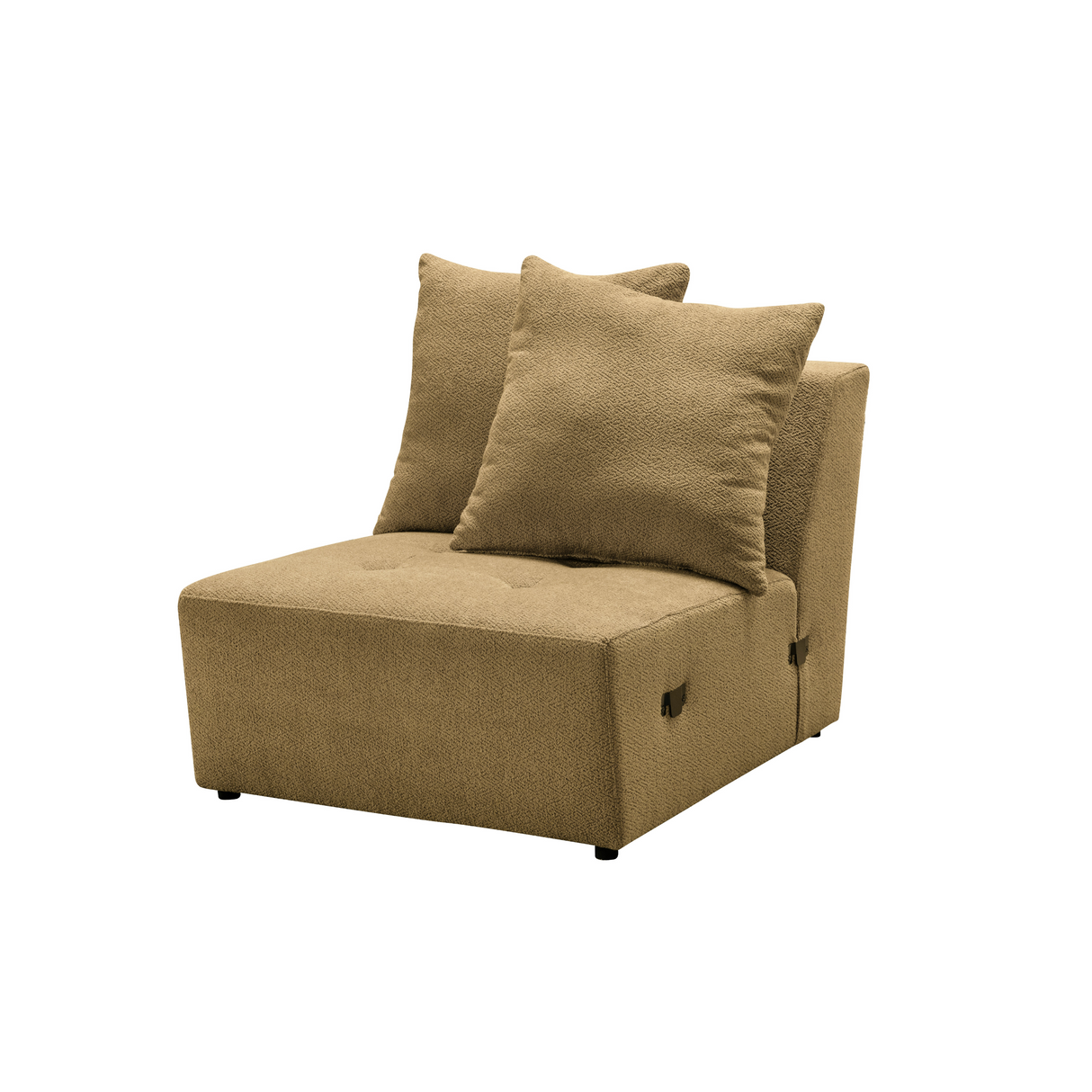 Daniela Mustard Yellow Armless Chair W86