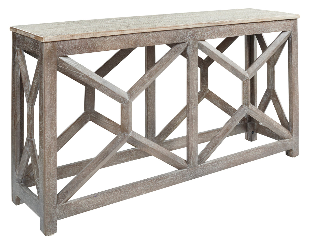 Lanzburg Sofa/Console Table