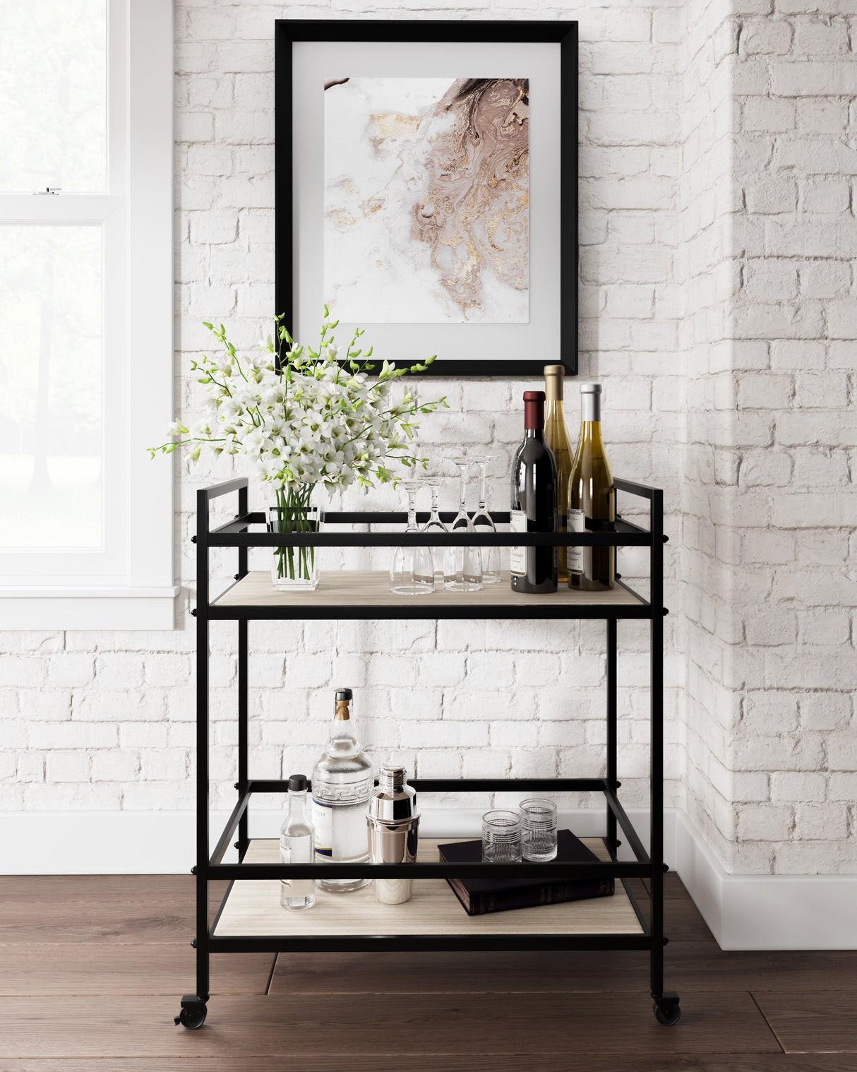 Waylowe Bar Cart