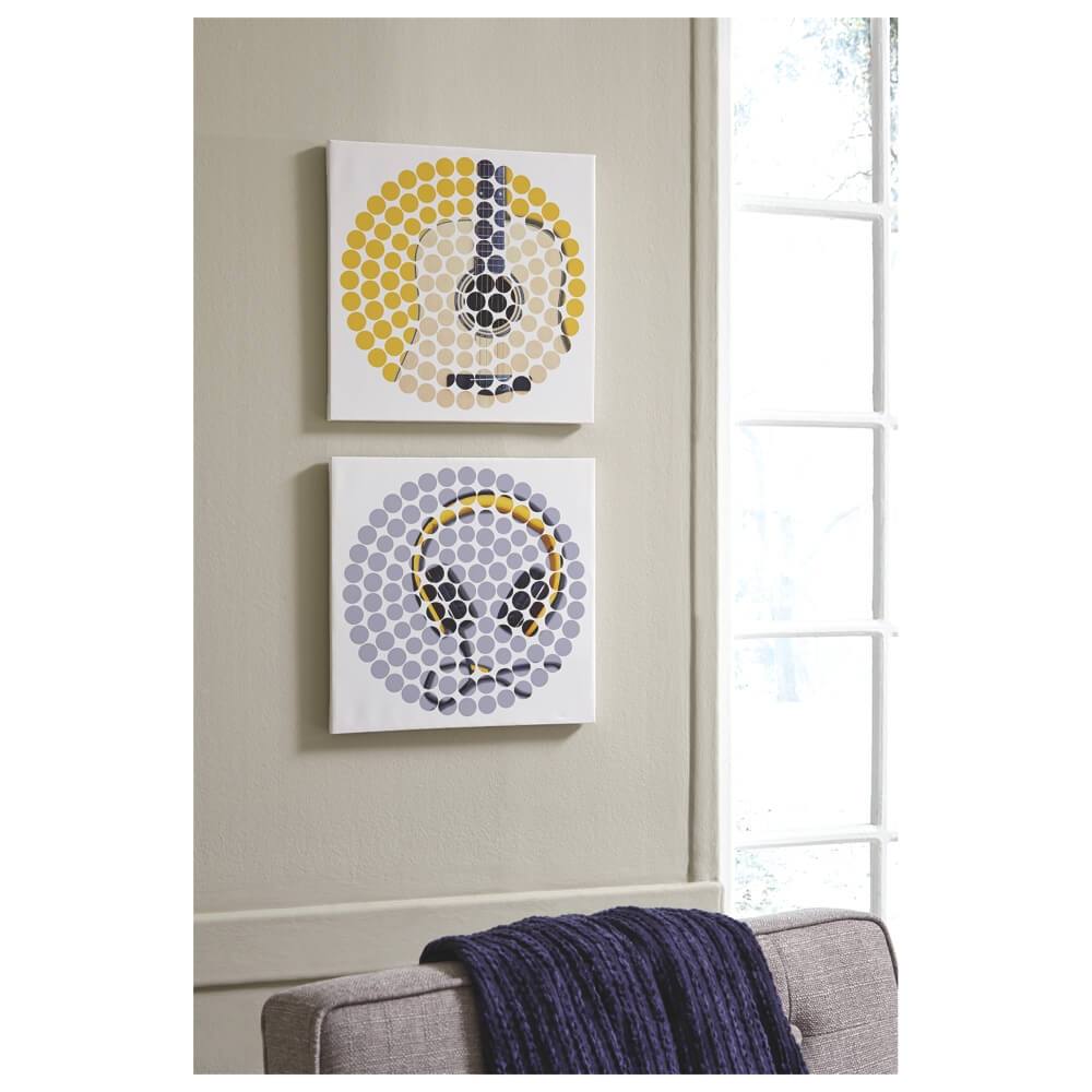 WALL ART SET OF 2