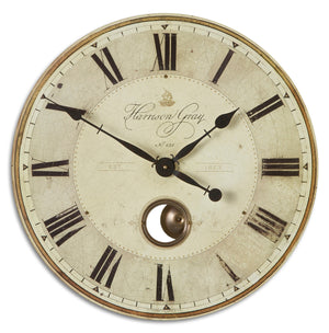 Harrison Gray 23" Wall Clock