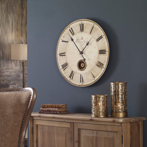 Harrison Gray 23" Wall Clock