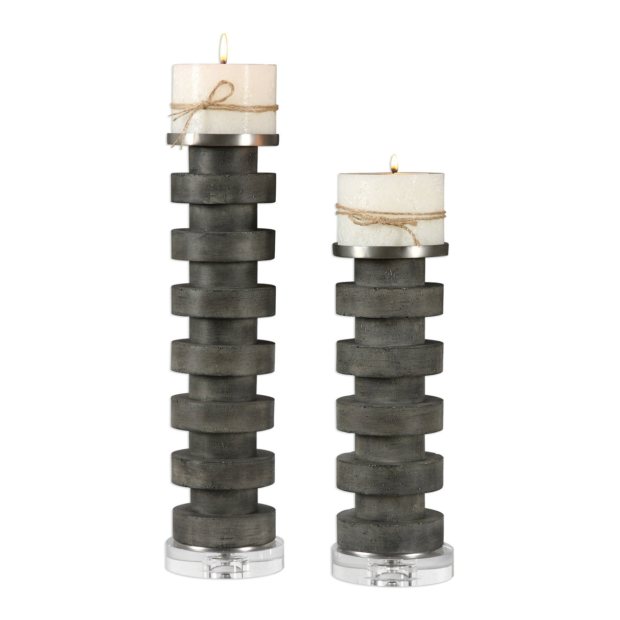 Karun Candleholders, S/2