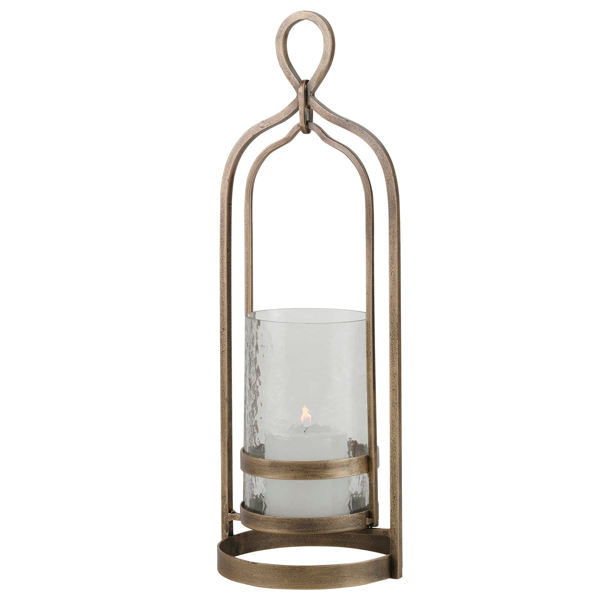 Shepherd Candleholder, Brass