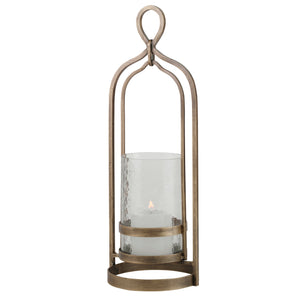 Shepherd Candleholder, Brass