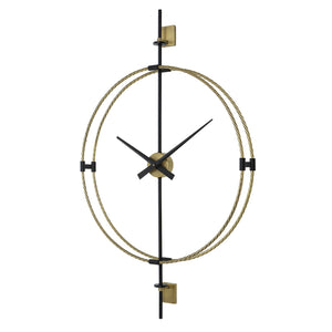 Time Flies Wall Clock