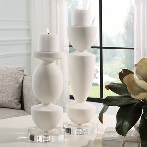 Lido Candleholders, S/2