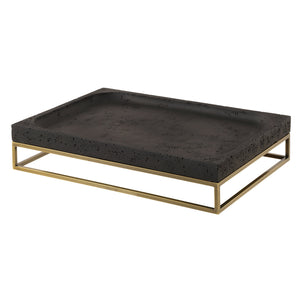 Shadowstone Cast Black Tray