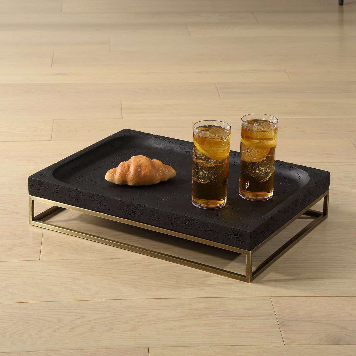 Shadowstone Cast Black Tray