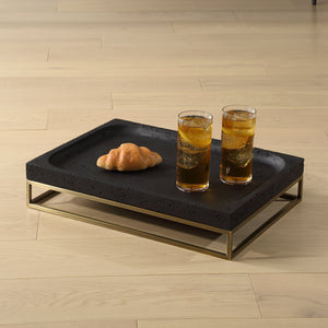 Shadowstone Cast Black Tray