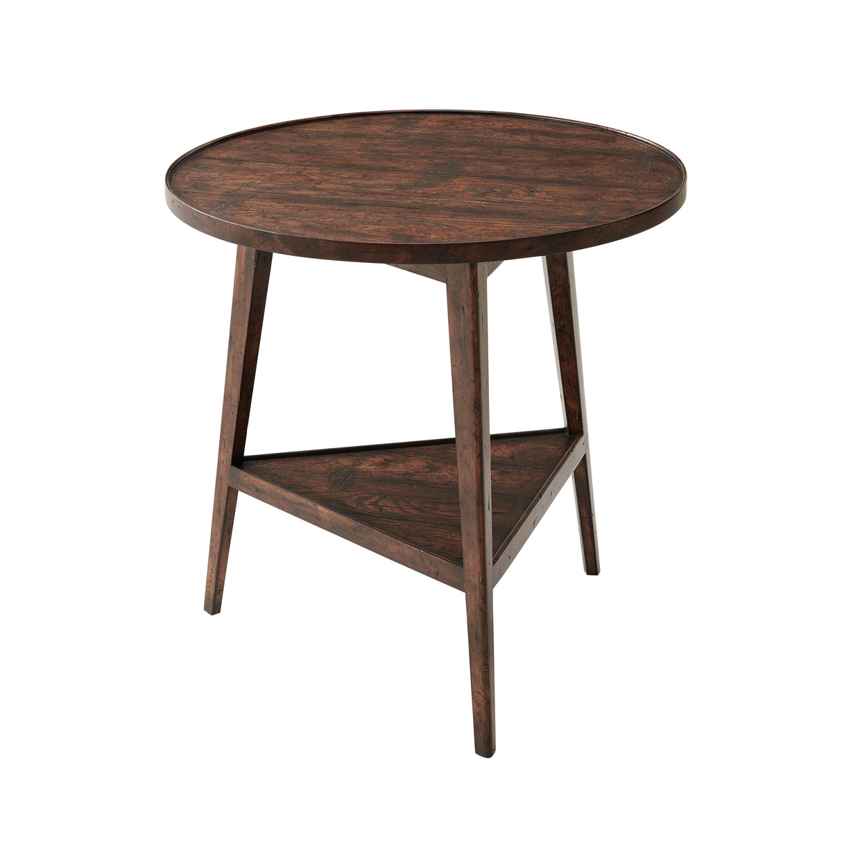 Althorp - Victory Oak - Lawn Cricket Side Table