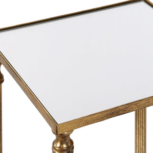 Henzler Small Square Accent Table - 25x25 cm