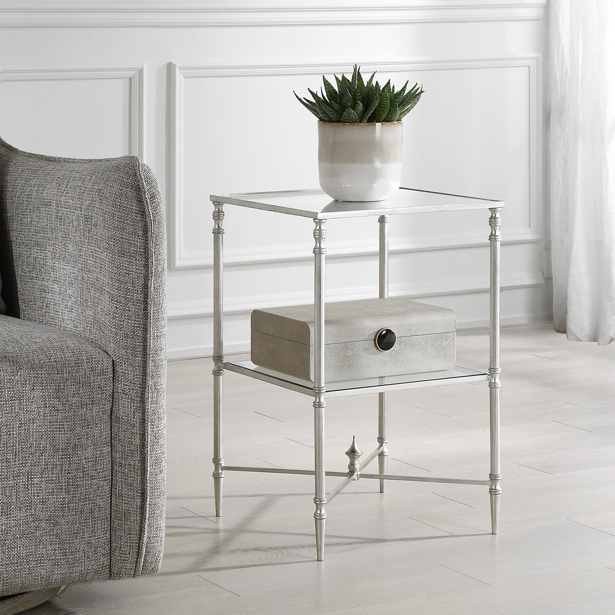 Henzler Square Accent Table - 40x40 CM