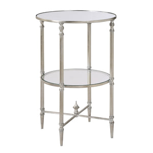 Henzler Small Oval Accent Table - 40x40 Cm