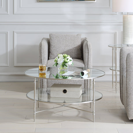 Henzler Round Coffee Table -96x137 CM