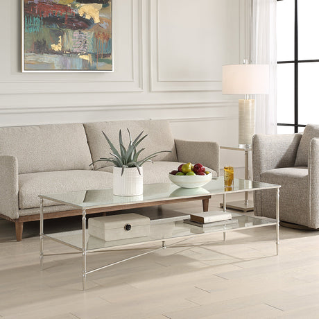 Henzler Medium Rectangular Coffee Table - 60x152 CM