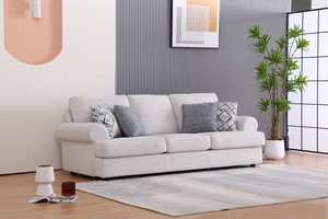 Elegant Off-White Living Room Set