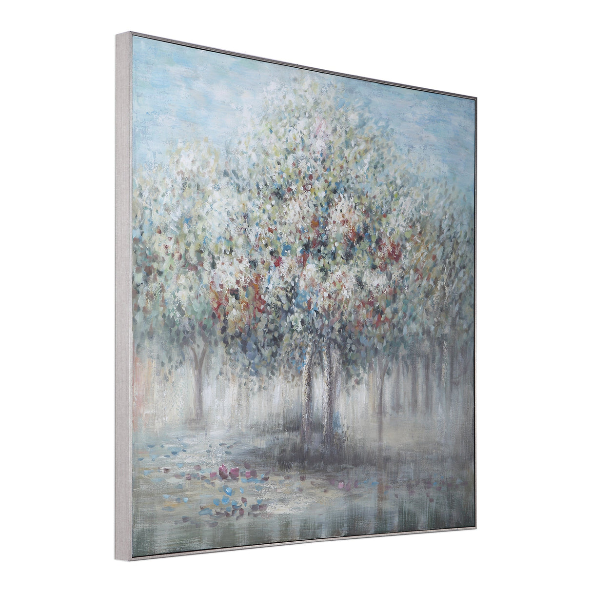 Fruit Trees Hand Painted Canvas