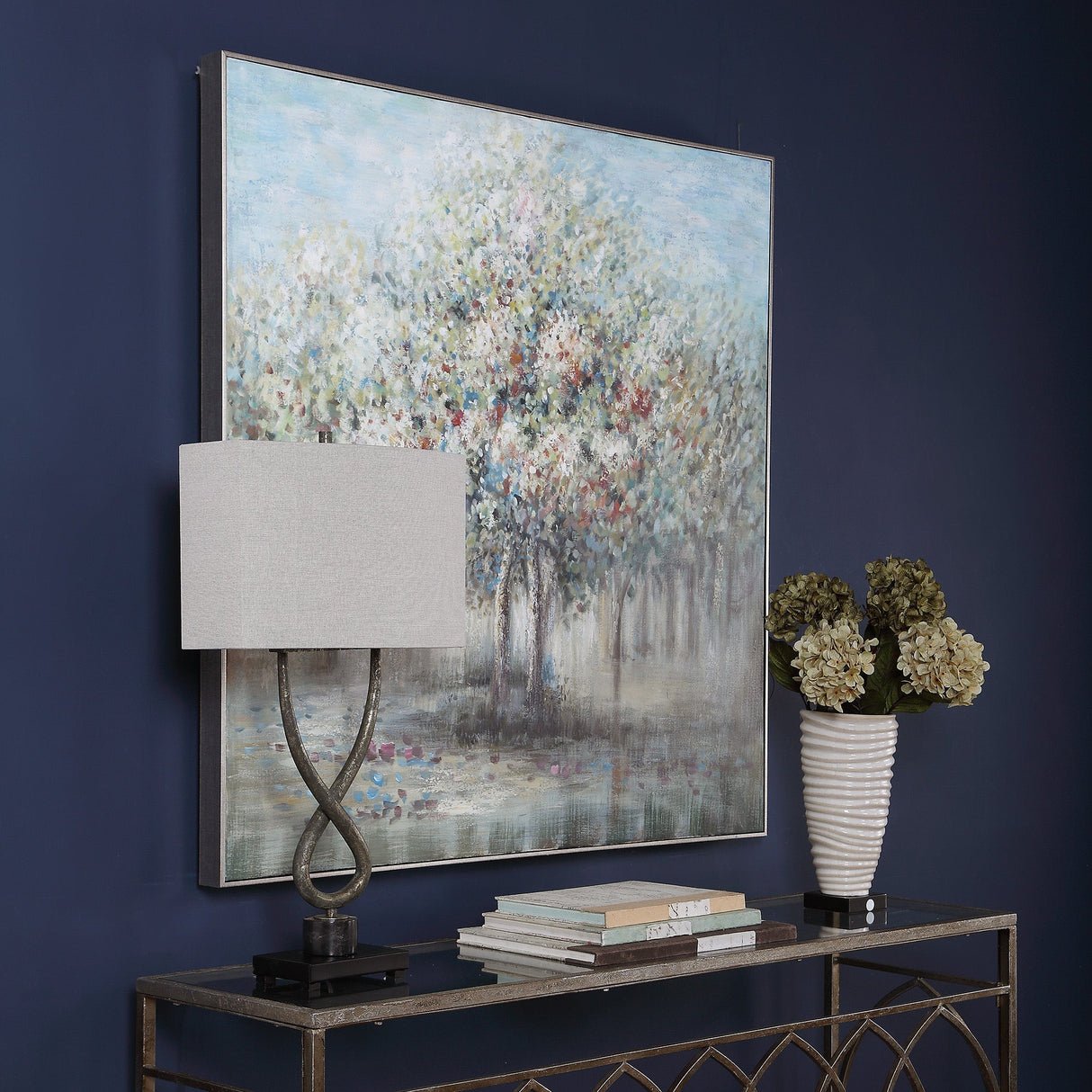 Fruit Trees Hand Painted Canvas