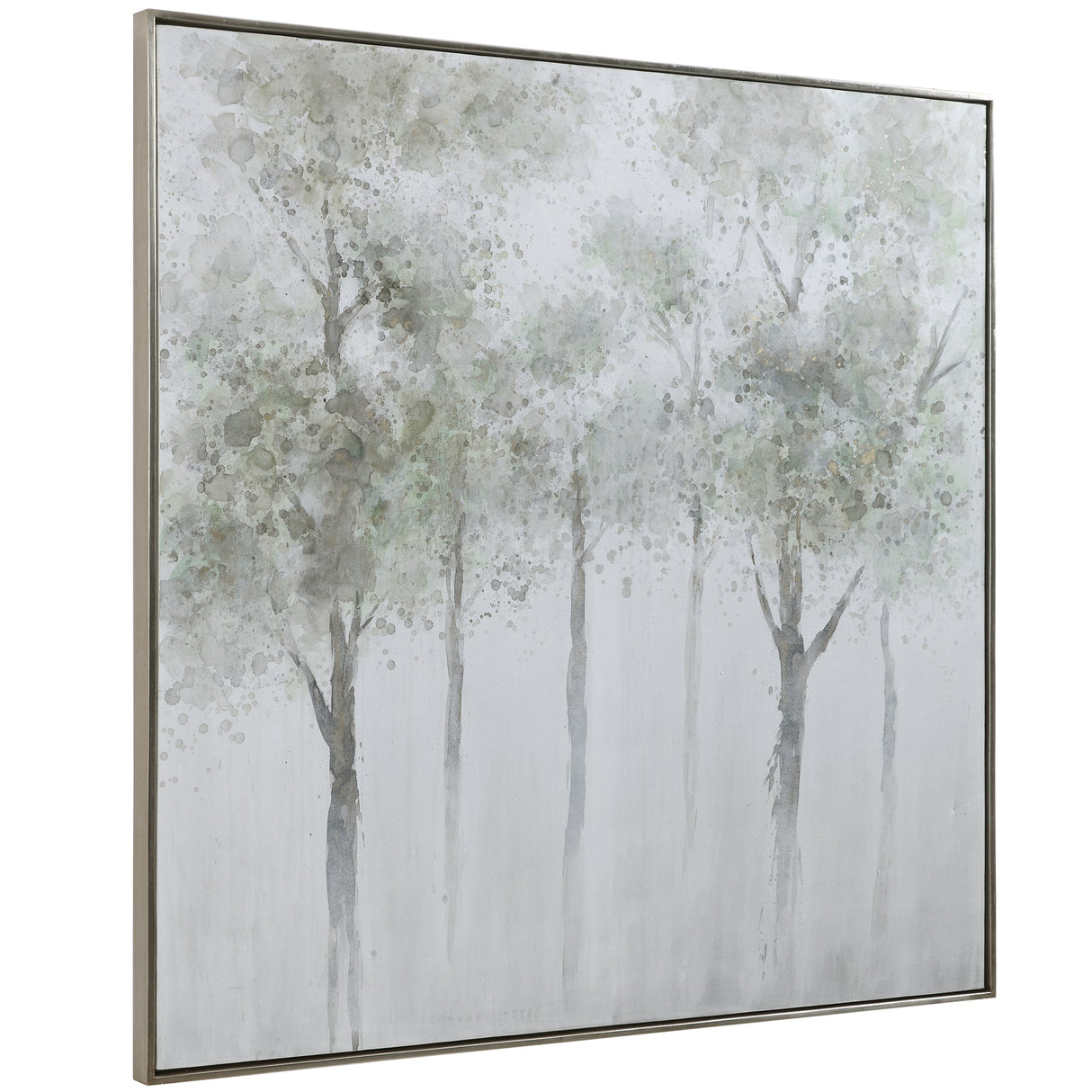 Calm Forest Hand Painted Canvas