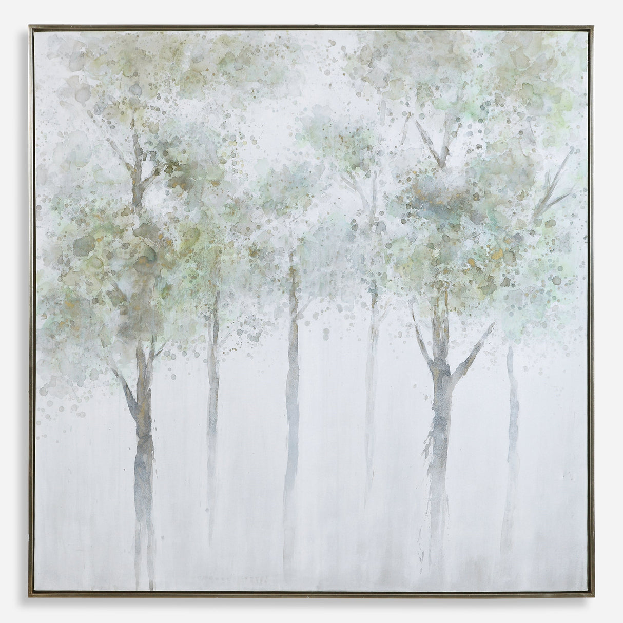 Calm Forest Hand Painted Canvas