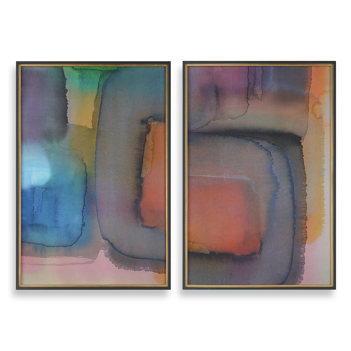 Prismatic Framed Prints, S/2