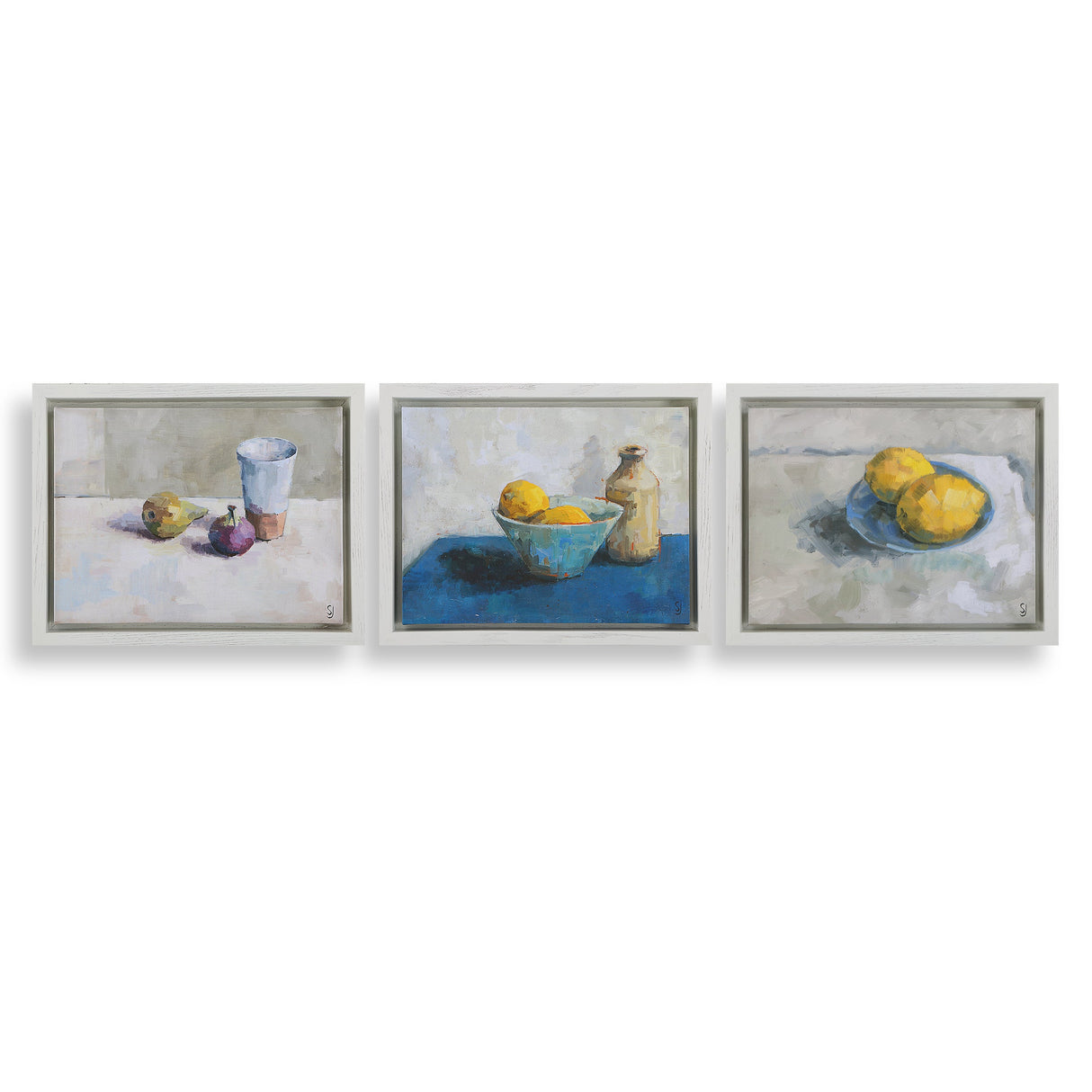 When Life Gives You Lemons Framed Canvases, S/3