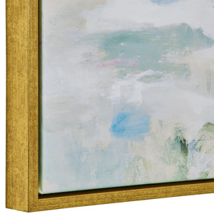 Abstract Reflections Framed Canvas