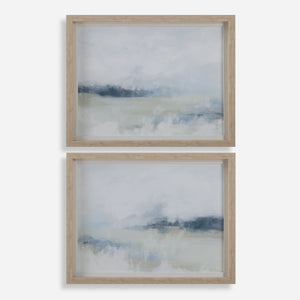 Breezy Vista Framed Prints, S/2