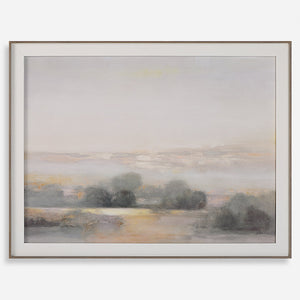 Atmospheric Neutral Landscape Print