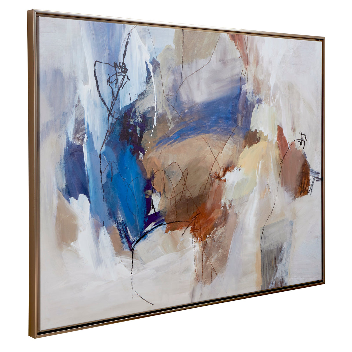 Subtle Nuances Framed Abstract Art