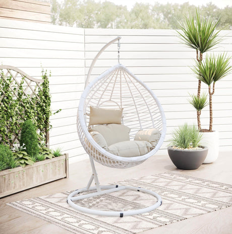 Hangging chair with cushion