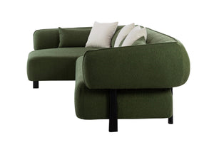 Celestial Coral Green Sectional W262