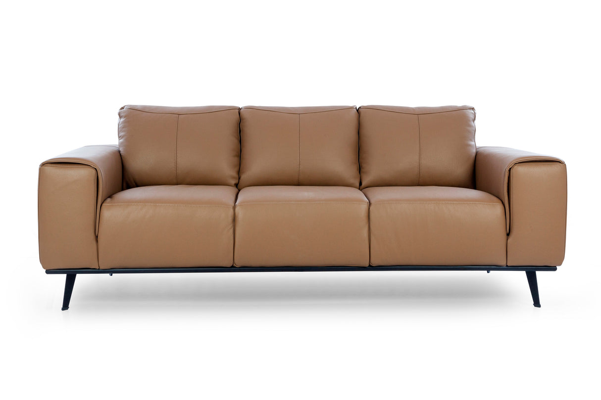 Alberta Half Leather Sofa