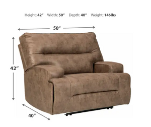 ZERO WALL WIDE SEAT RECLINER