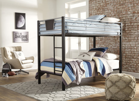 Dinsmore Twin over Twin Bunk Bed with Ladder