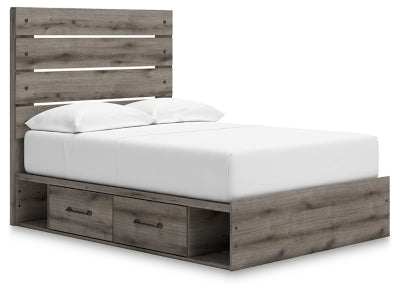 Urbanoore Full Panel Bed with Storage
